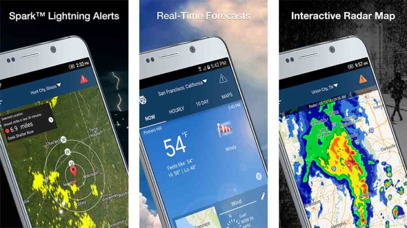The weather channel for android